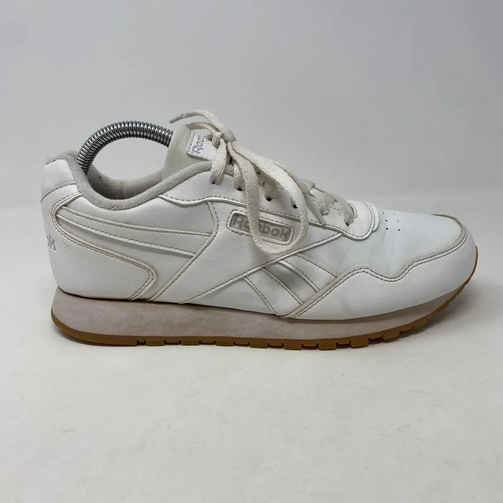 Reebok Classic Solid‎ White Casual Tennis Shoe Women's Size 9